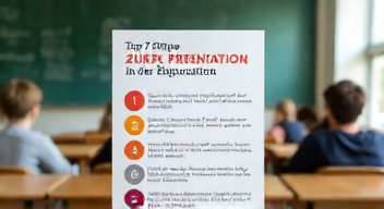 Das sind die Top 7 Schritte beim Prävention in der Bildung